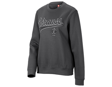Primary image Sweatshirt e.s.e:pic, ladies' carbongrey