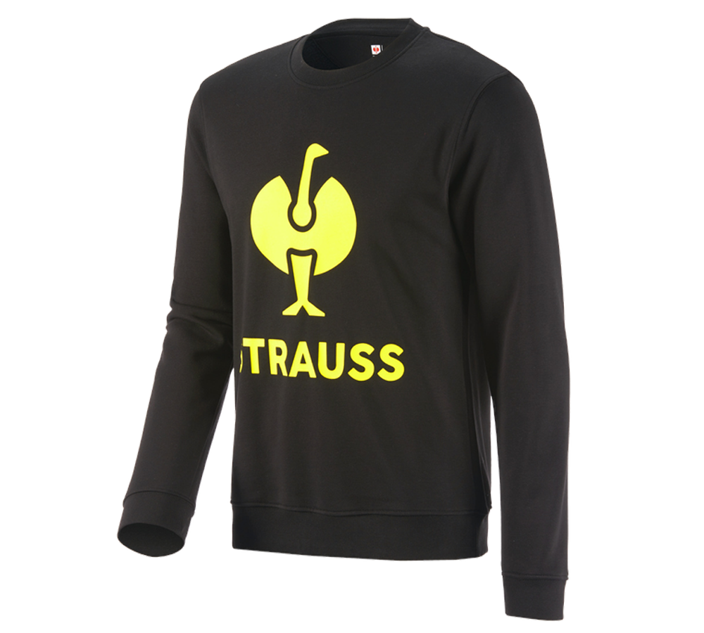 Primary image Sweatshirt e.s.motion 2020 black/high-vis yellow