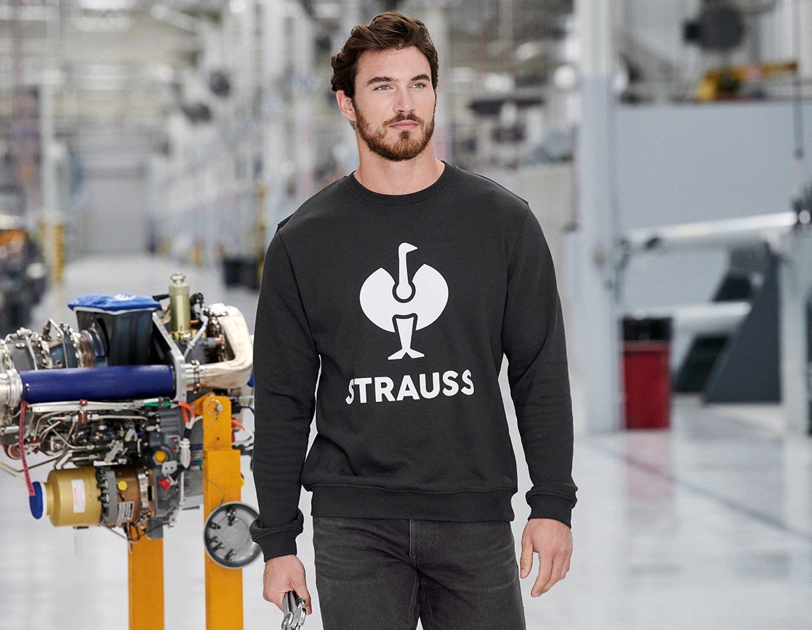 Main action image Sweatshirt e.s.motion 2020 black/white