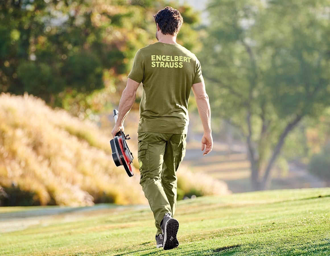 Additional image 1 T-Shirt Merino e.s.trail junipergreen/limegreen