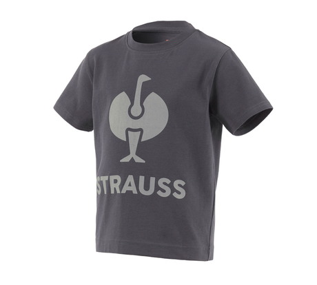 Primary image T-shirt e.s.concrete, children’s anthracite