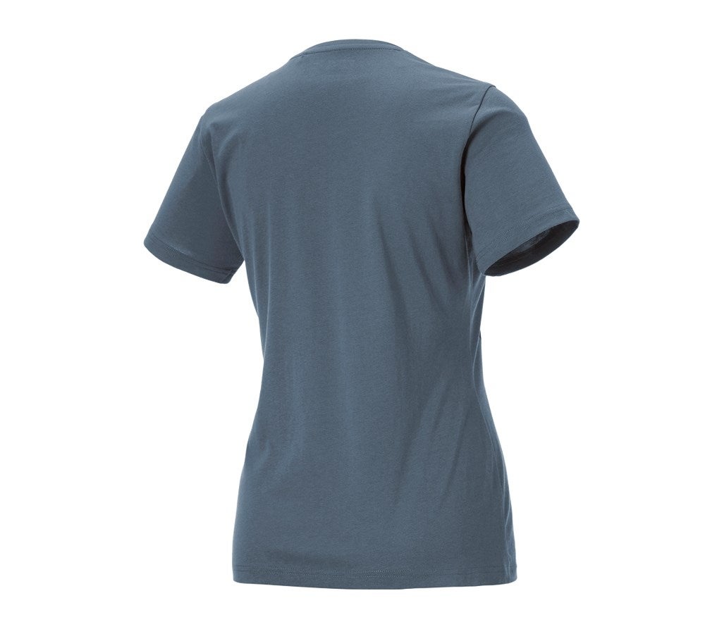 Secondary image T-shirt e.s.iconic works, ladies' oxidblue