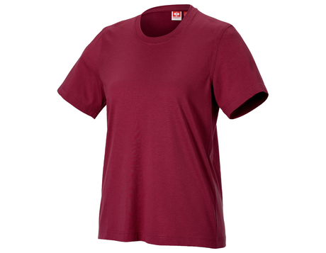 Primary image T-shirt e.s.industry, ladies' bordeaux