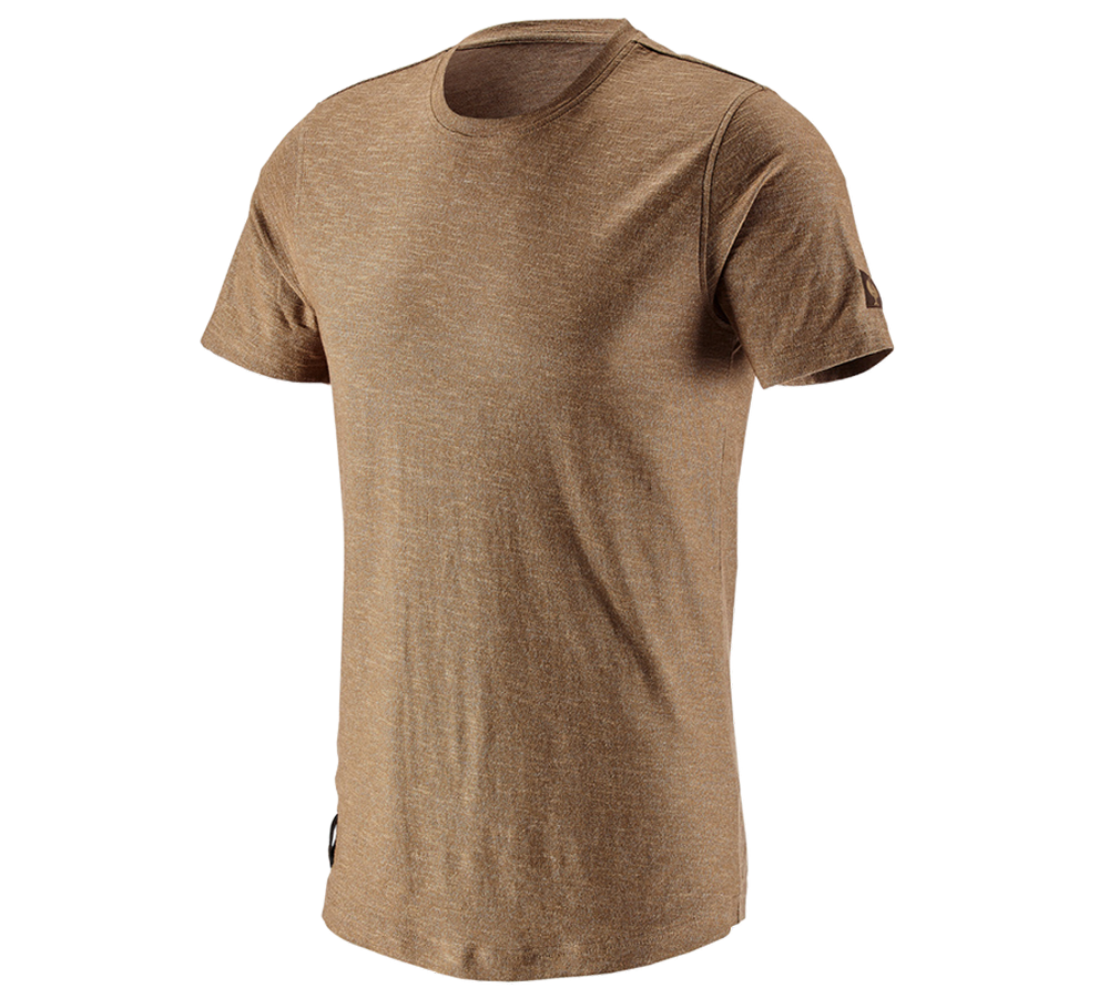 Primary image T-Shirt e.s.vintage sepia melange