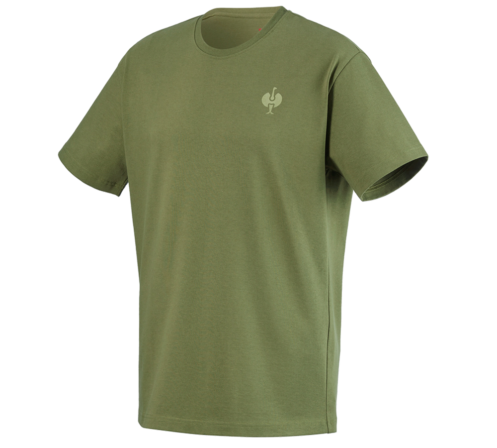 Primary image T-shirt heavy e.s.iconic mountaingreen