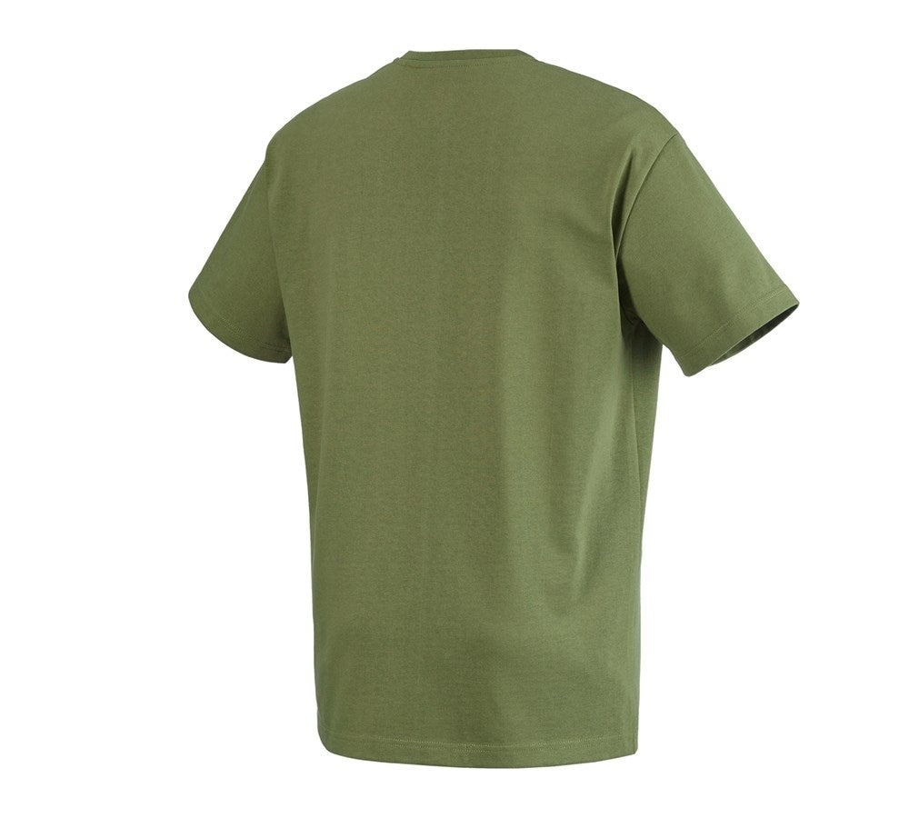 Secondary image T-shirt heavy e.s.iconic mountaingreen