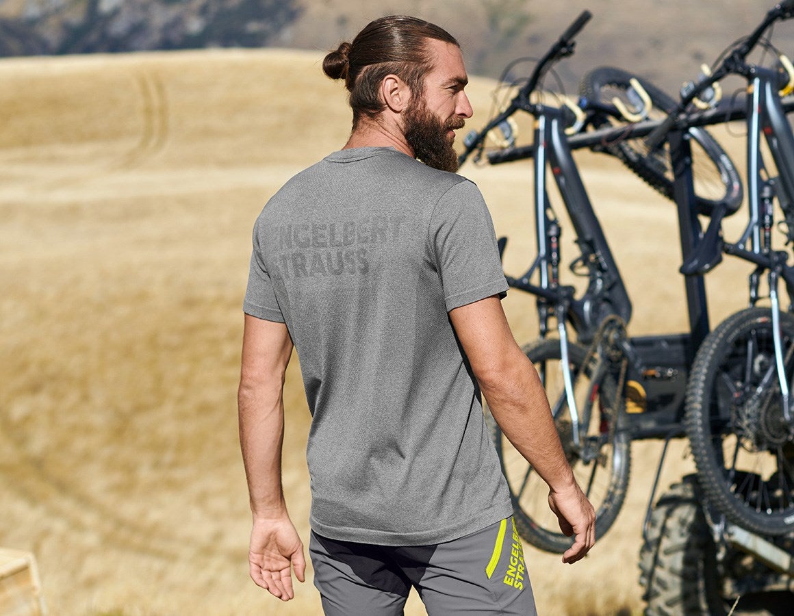 Additional image 2 T-Shirt seamless e.s.trail basaltgrey melange
