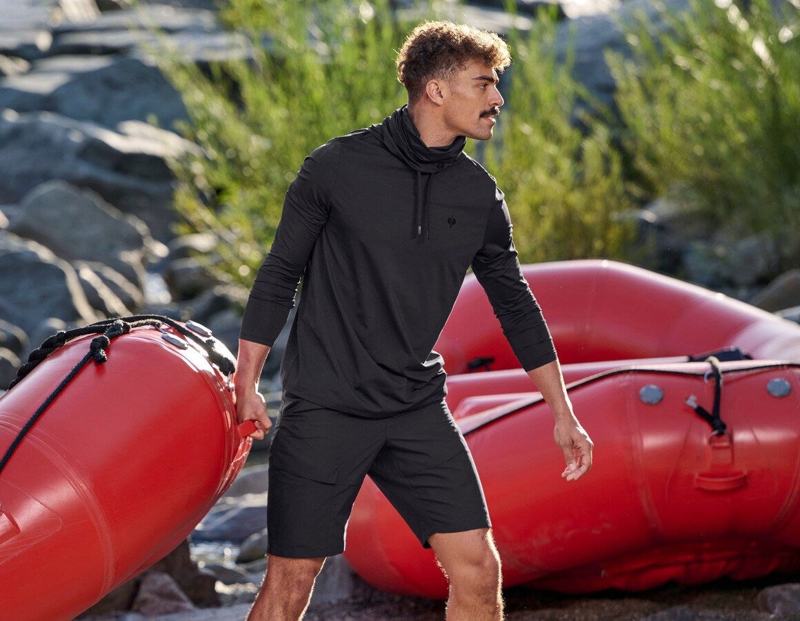 Additional image 2 Trekking swim shorts e.s.trail black