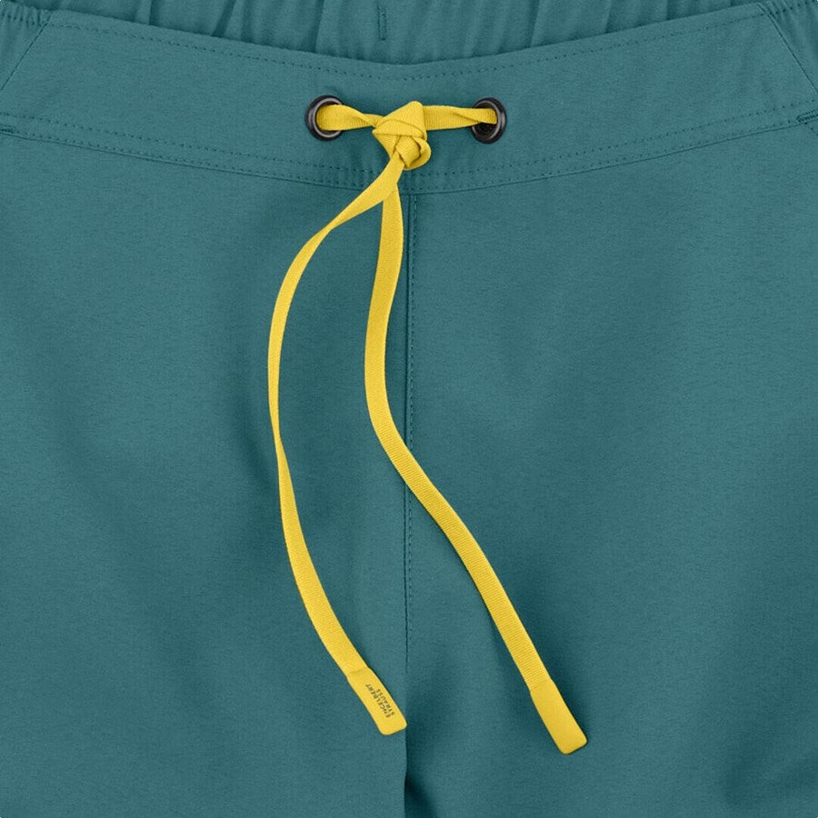 Detailed image Trekking swim shorts e.s.trail emeraldgreen/chromeyellow