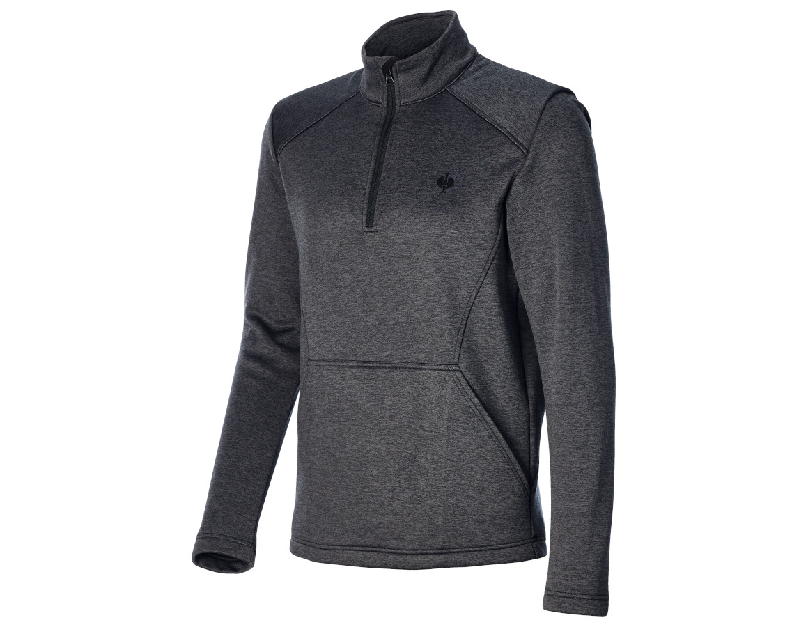 Primary image Troyer thermo stretch e.s.trail black melange
