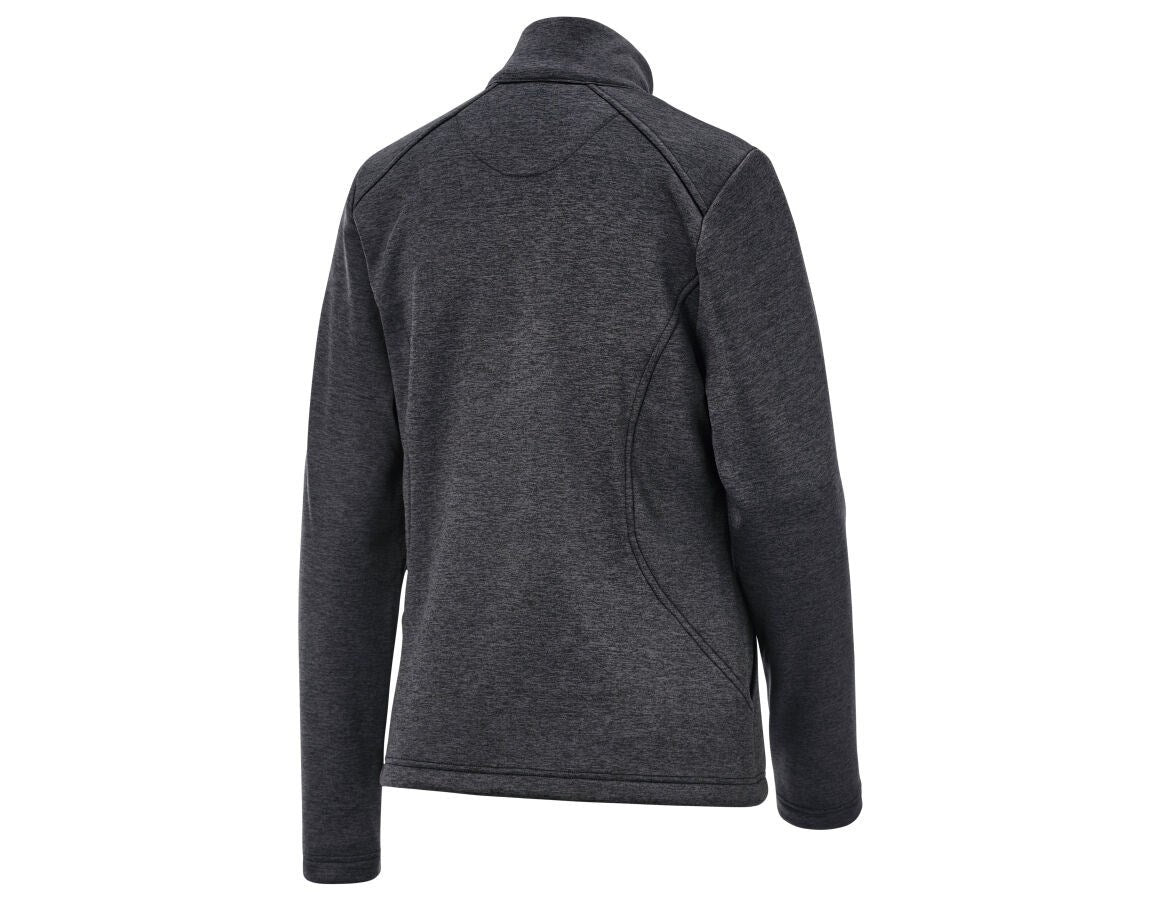 Secondary image Troyer thermo stretch e.s.trail, ladies' black melange