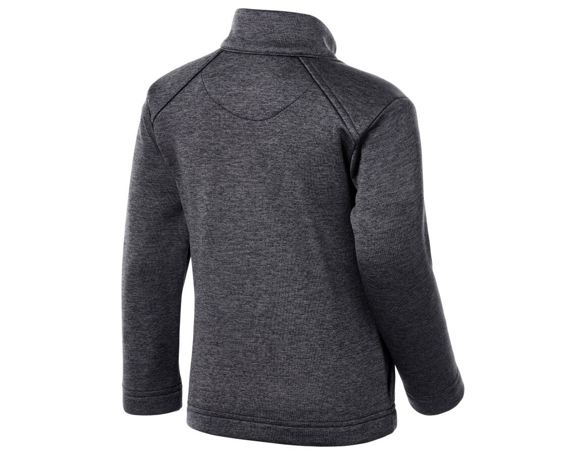 Secondary image Troyer thermo stretch e.s.trail, children's black melange