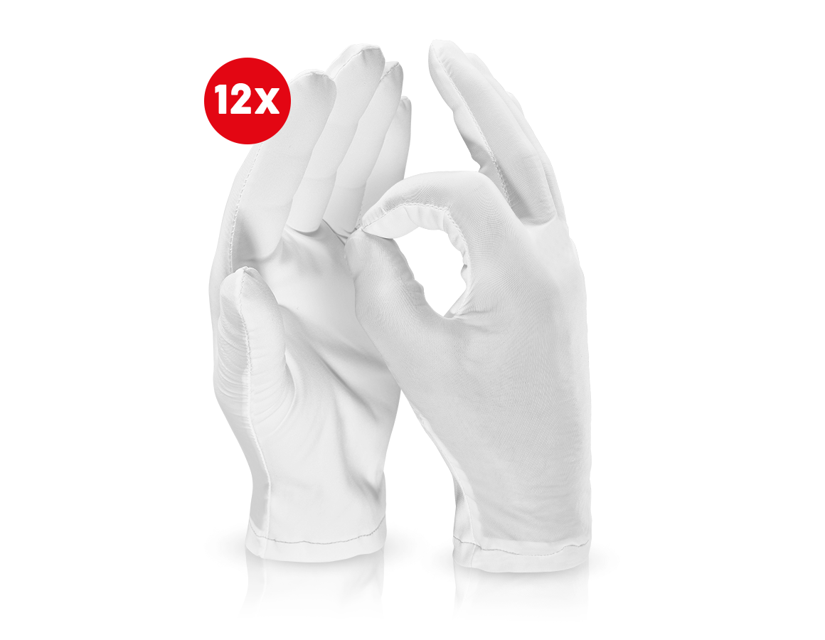Primary image Watchmaker gloves, pack of 12 white
