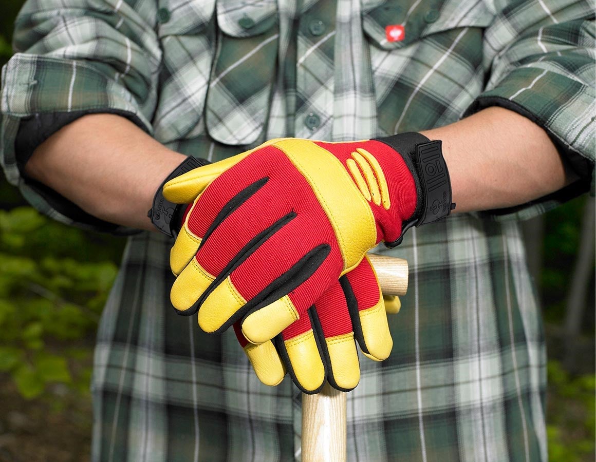 Additional image 1 Full leather assembly gloves Biflex 8