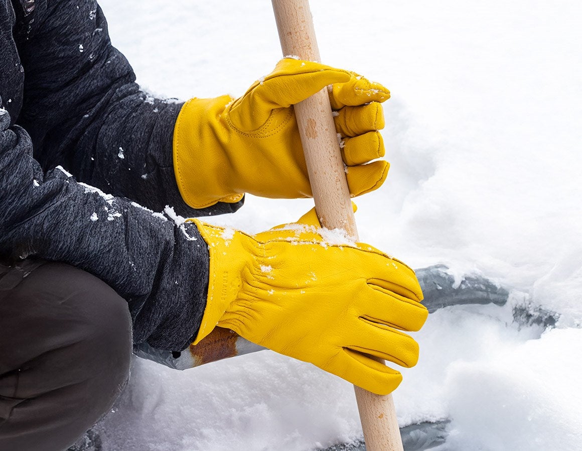 Additional image 2 Full leather winter gloves Yellowstone 10