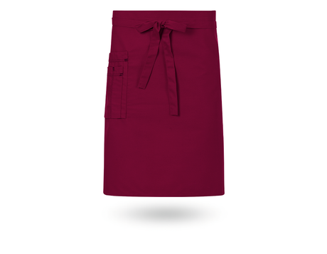 Primary image Mid-Length Apron bordeaux/black
