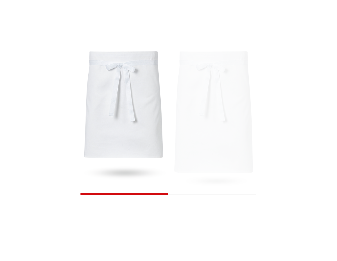 Additional image 1 Three-Pack Short Aprons white