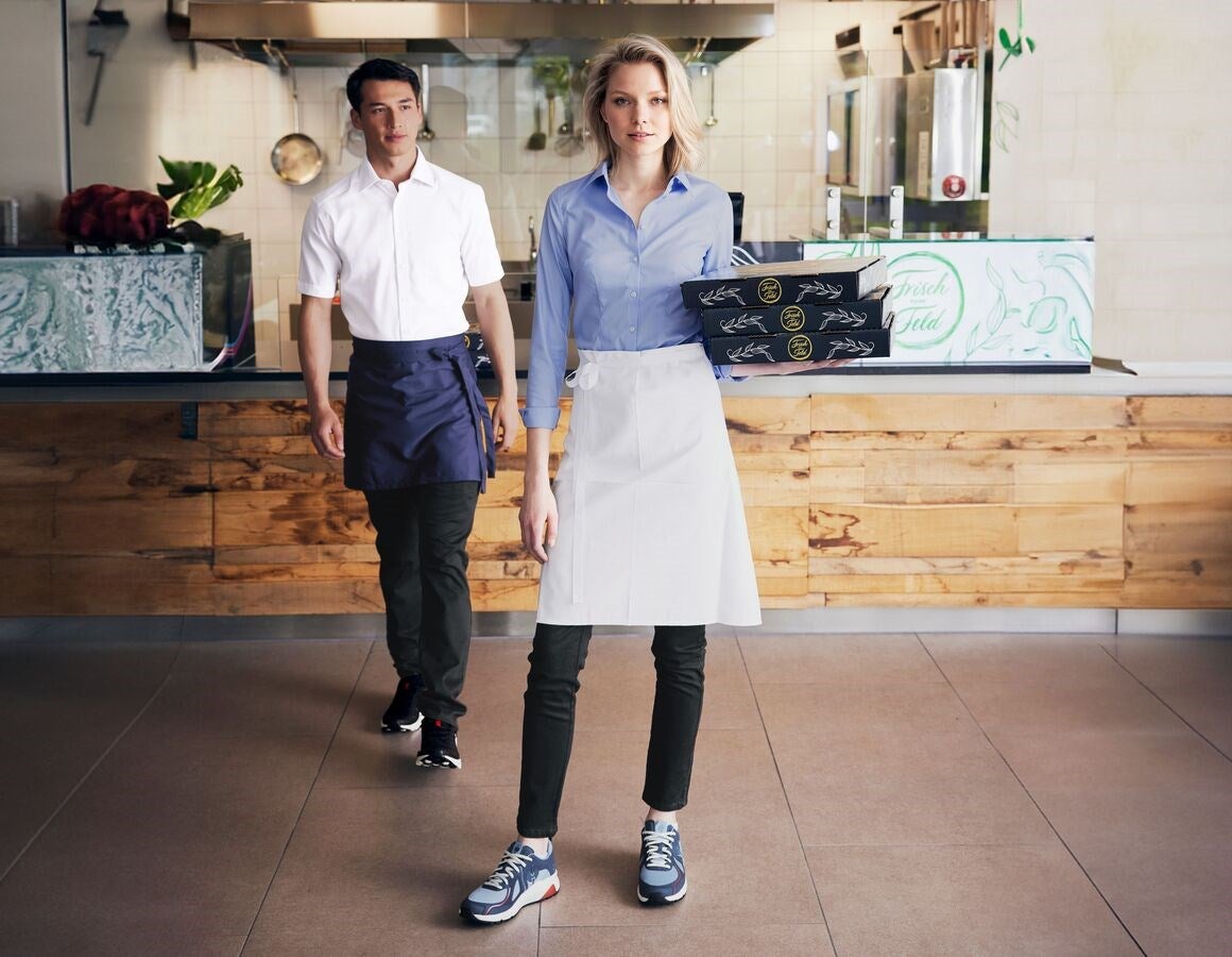 Main action image Aprons cotton linen - pack of 3 white