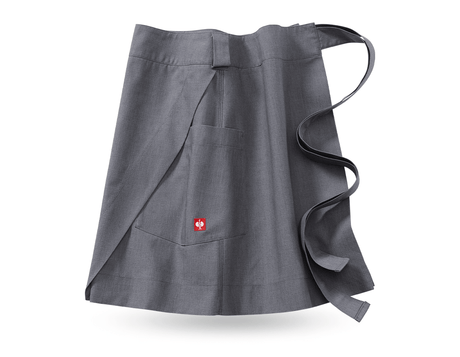 Primary image Mid-Length Apron e.s.fusion, ladies' cement melange