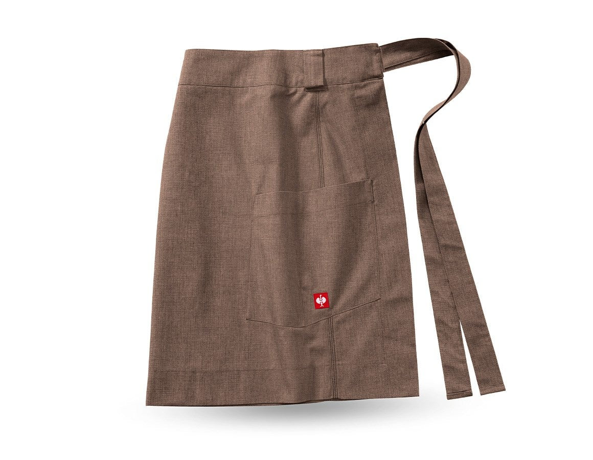 Primary image Mid-Length Apron e.s.fusion, men's chestnut melange