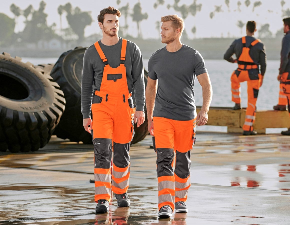 Additional image 3 High-vis trousers e.s.motion high-vis orange/anthracite