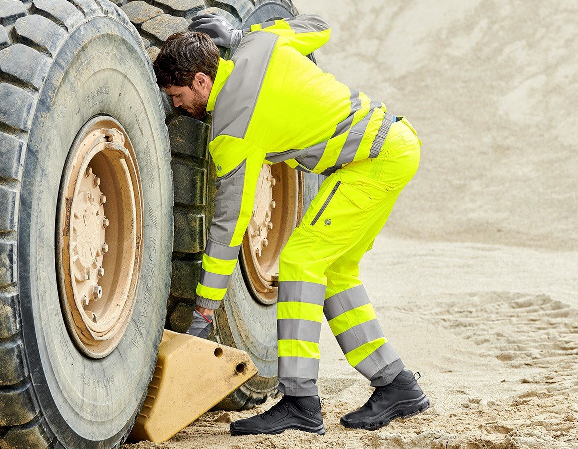 Additional image 1 High-vis cargo trousers e.s.concrete high-vis yellow/pearlgrey