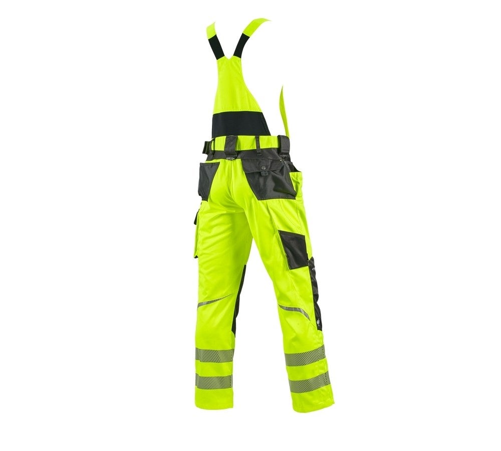 Secondary image High-vis bib & brace e.s.motion high-vis yellow/anthracite