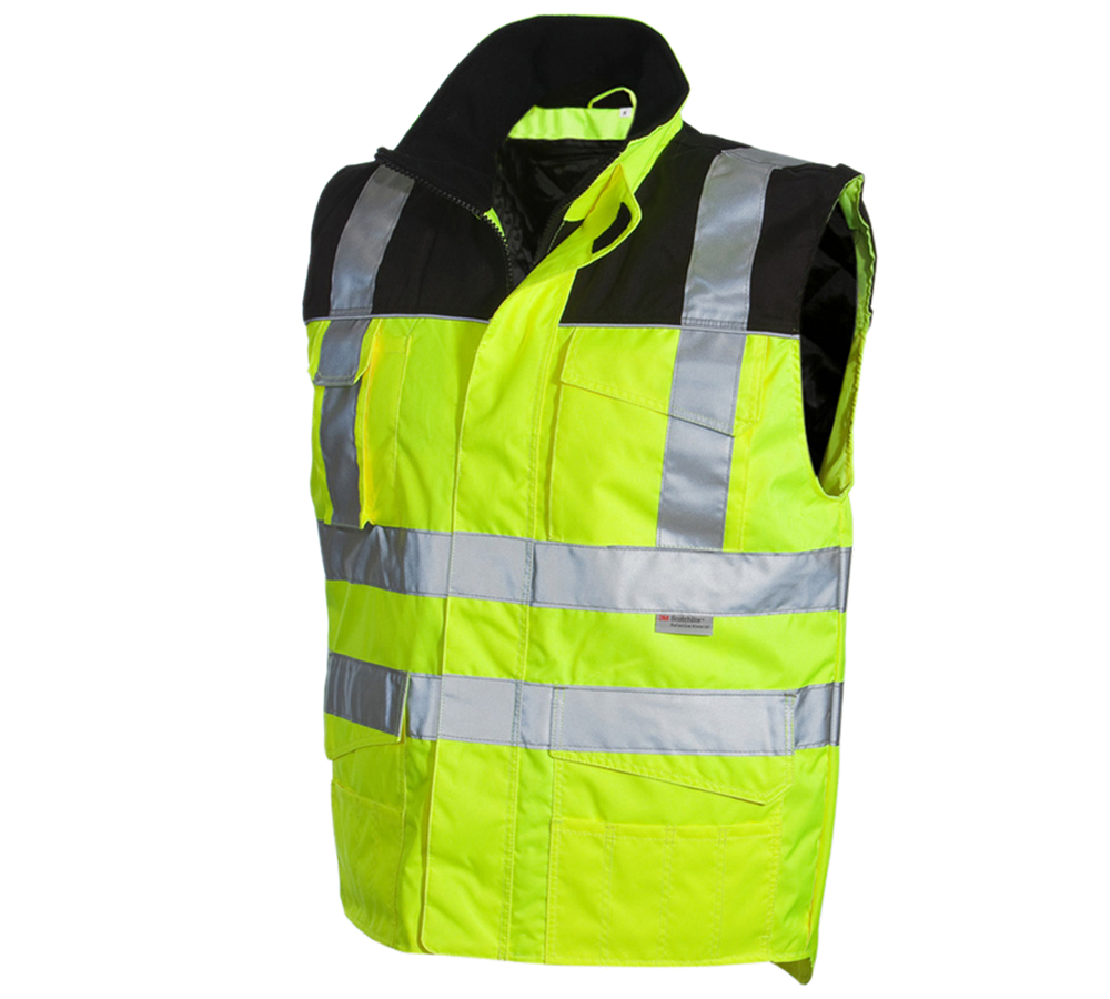 Primary image High-vis bodywarmer e.s.image high-vis yellow