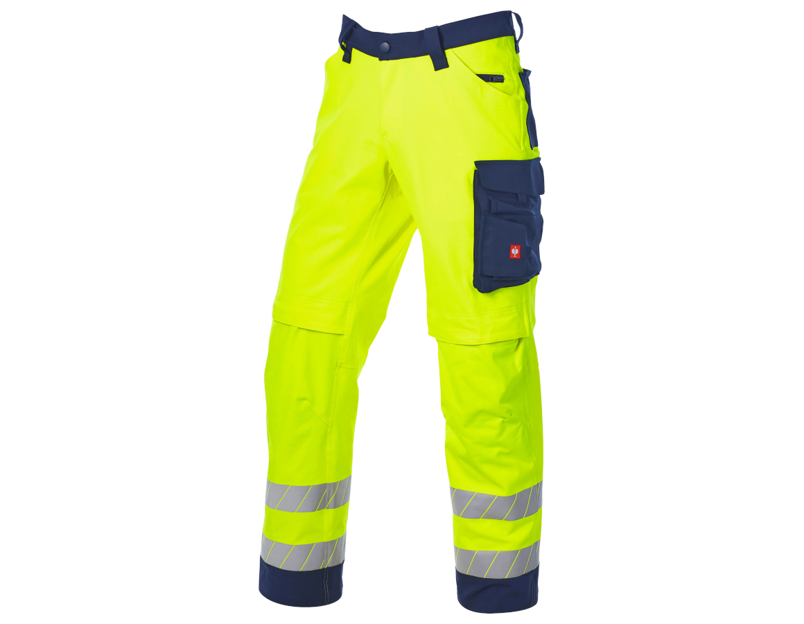 Primary image High-vis trousers e.s.line.core high-vis yellow/navy