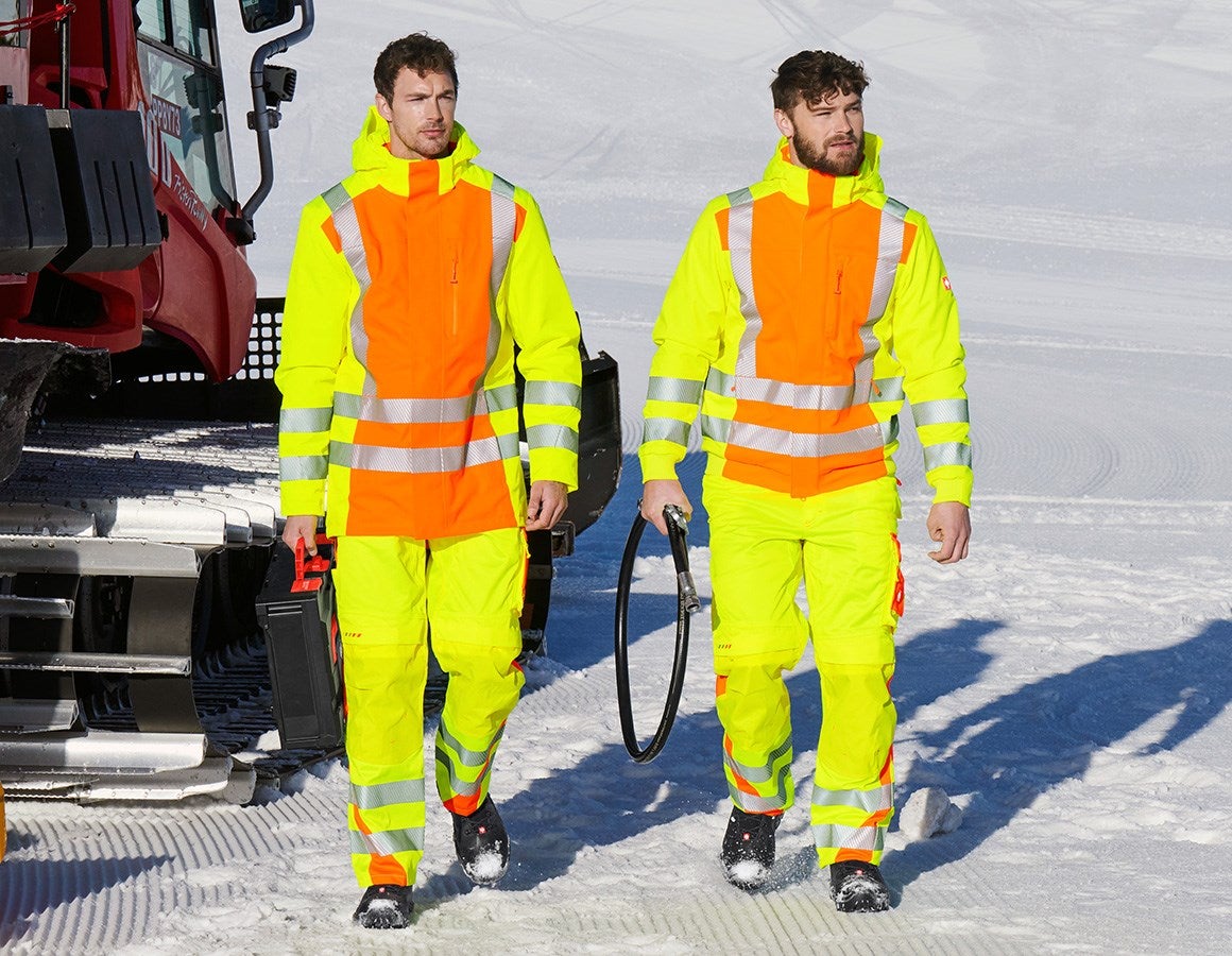 Additional image 3 High-vis trousers e.s.motion 2020 winter high-vis yellow/high-vis orange