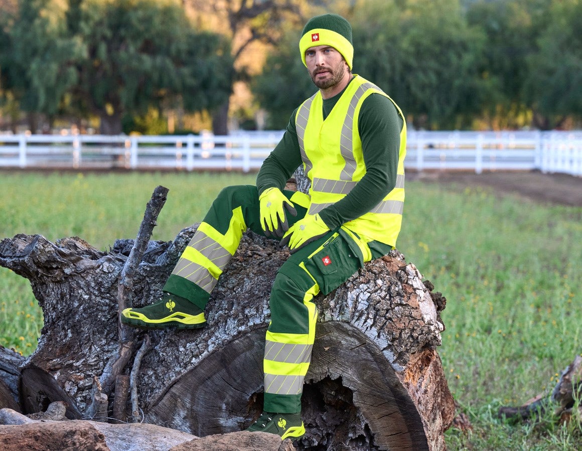 Additional image 8 High-vis trousers e.s.motion 24/7 green/high-vis yellow