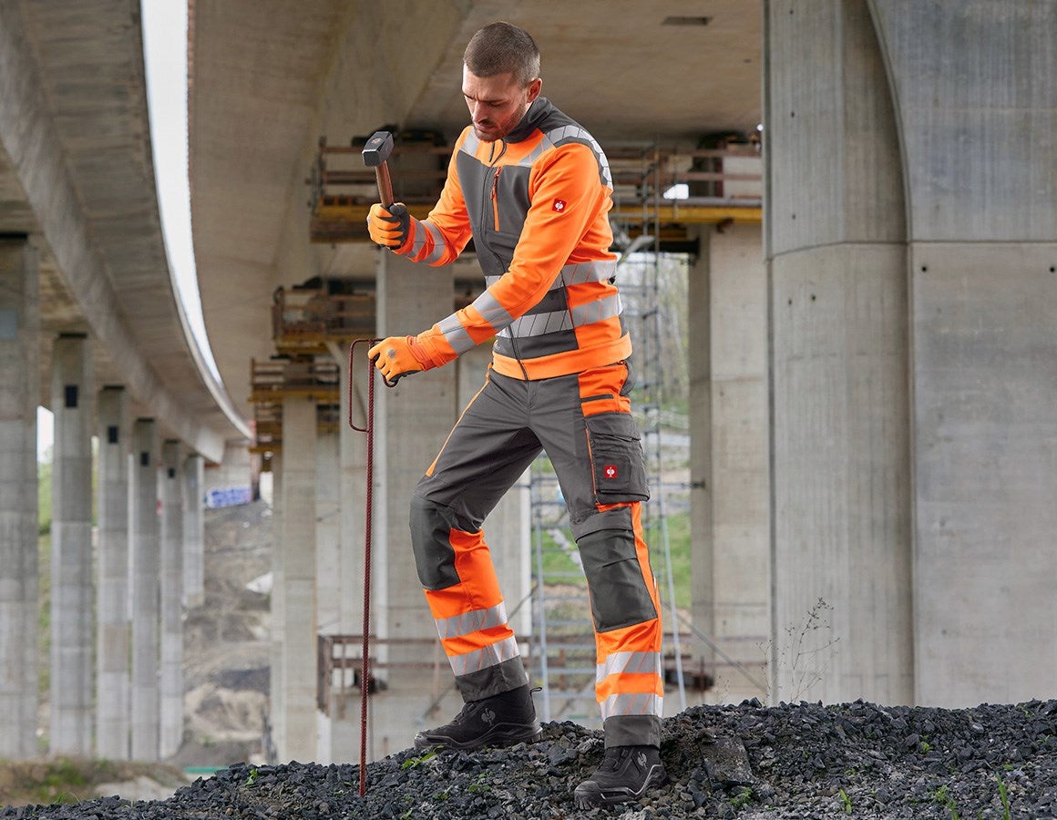 Additional image 6 High-vis trousers e.s.motion 24/7 anthracite/high-vis orange