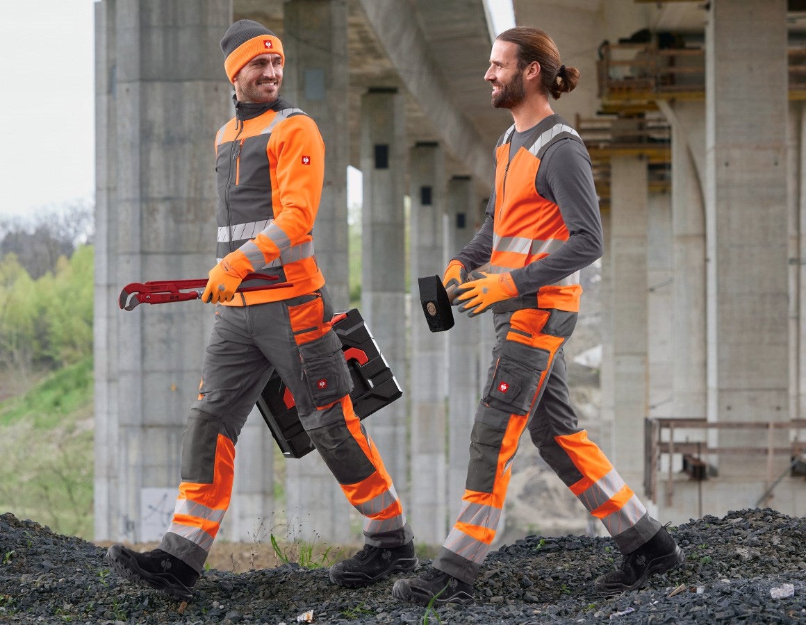 Additional image 7 High-vis trousers e.s.motion 24/7 anthracite/high-vis orange