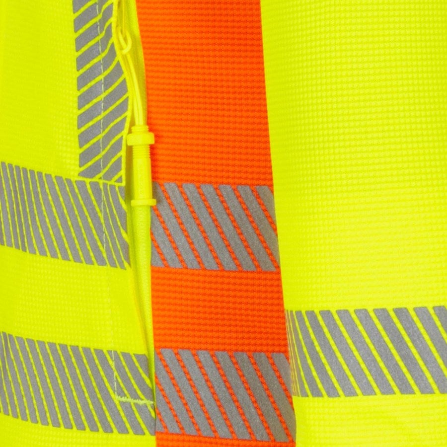 Detailed image High-vis functio. hooded jacket e.s.motion2020, c. high-vis yellow/high-vis orange