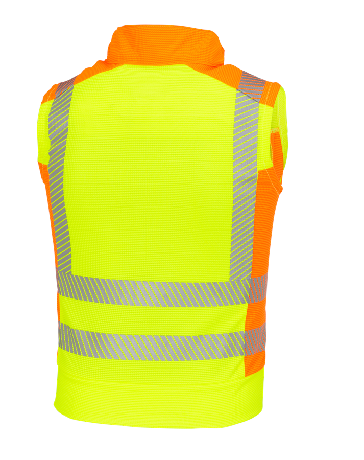 Secondary image High-vis function bodywarmer e.s.motion 2020, c. high-vis yellow/high-vis orange