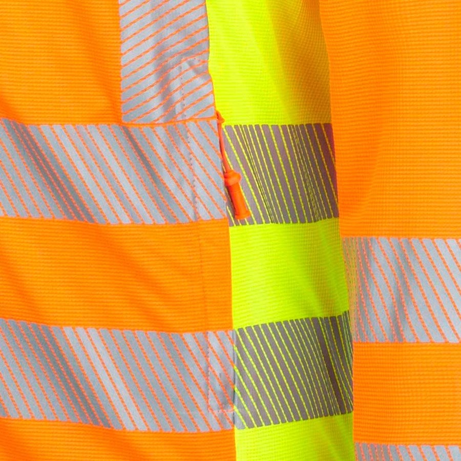 Detailed image High-vis functional hooded jacket e.s.motion 2020 high-vis orange/high-vis yellow