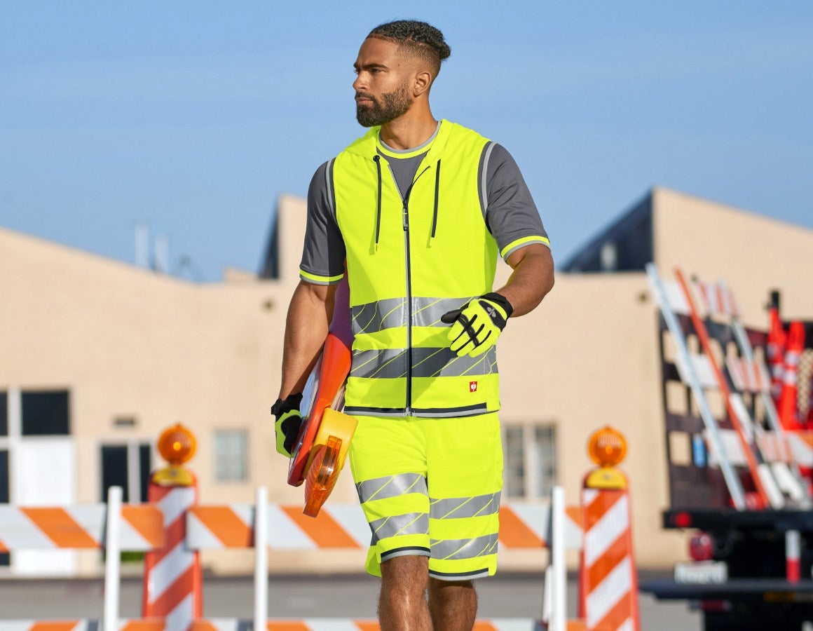 Additional image 3 High-vis functional shorts e.s.ambition high-vis yellow/anthracite