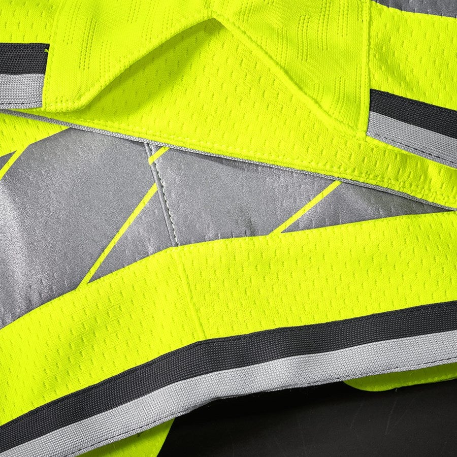 Detailed image High-vis functional shorts e.s.ambition high-vis yellow/anthracite