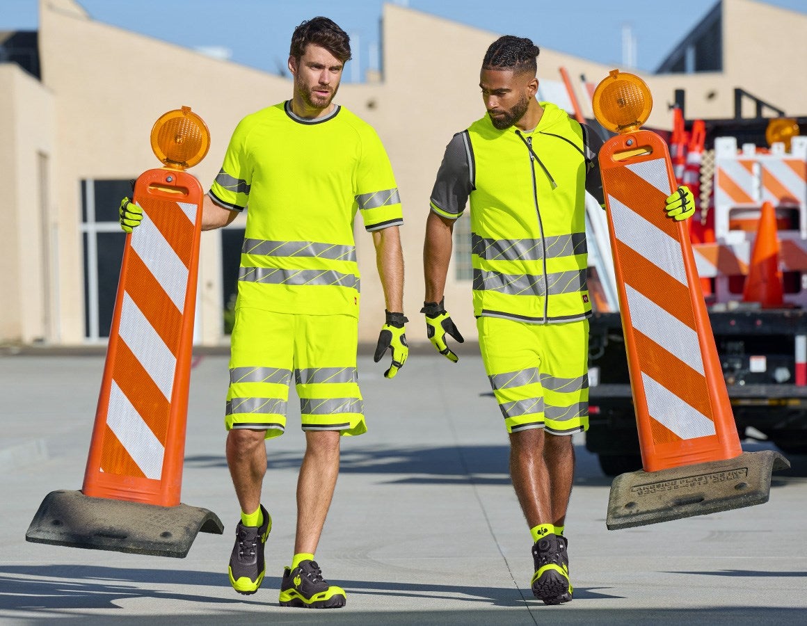 Additional image 2 High-vis functional t-shirt e.s.ambition high-vis yellow/anthracite