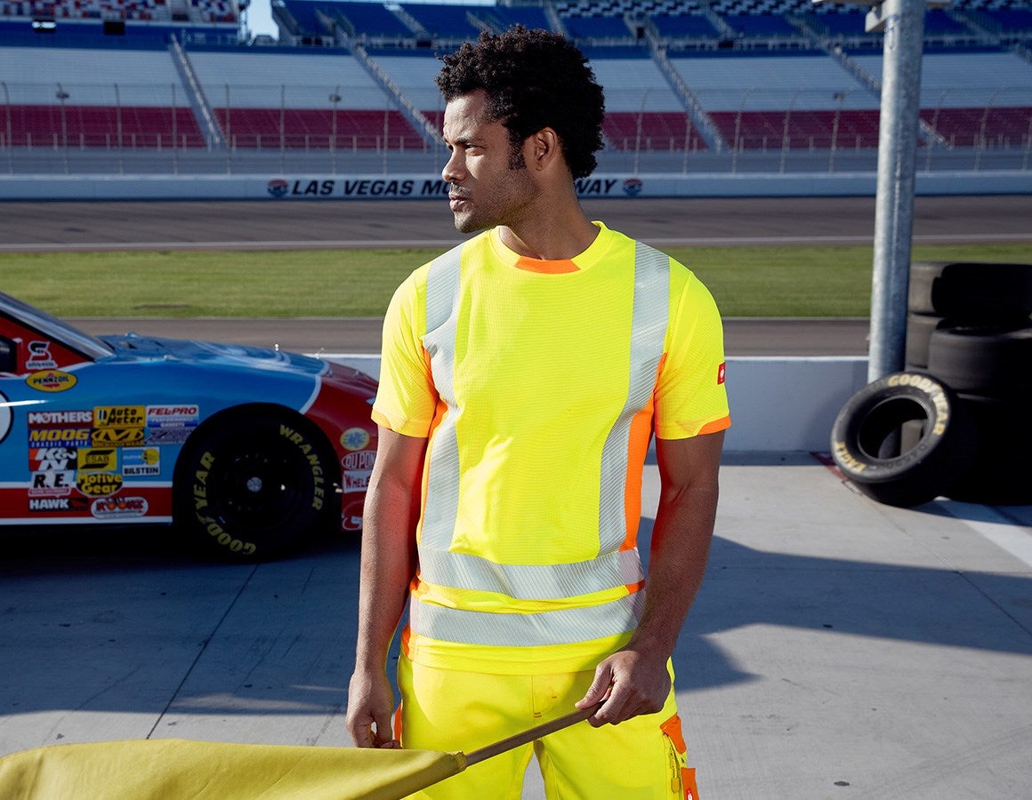 Additional image 1 High-vis functional T-Shirt e.s.motion 2020 high-vis yellow/high-vis orange
