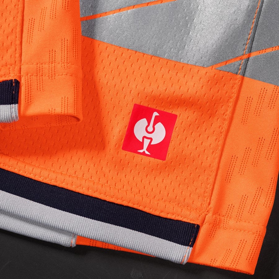 Detailed image High-vis functional bodywarmer e.s.ambition high-vis orange/navy