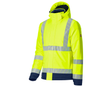 Primary image High-vis winter softshell jacket e.s.line.core high-vis yellow/navy