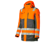 Primary image High-vis winter softshell parka e.s.motion 24/7 anthracite/high-vis orange
