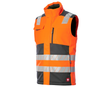 Primary image High-vis winter softsh. bodywarmer e.s.motion 24/7 anthracite/high-vis orange