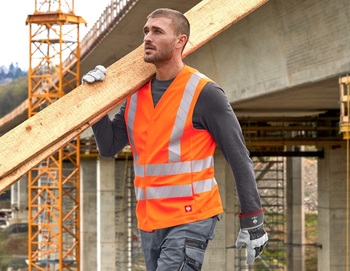 Additional image 1 High-vis bodywarmer e.s.motion 24/7 uni high-vis orange