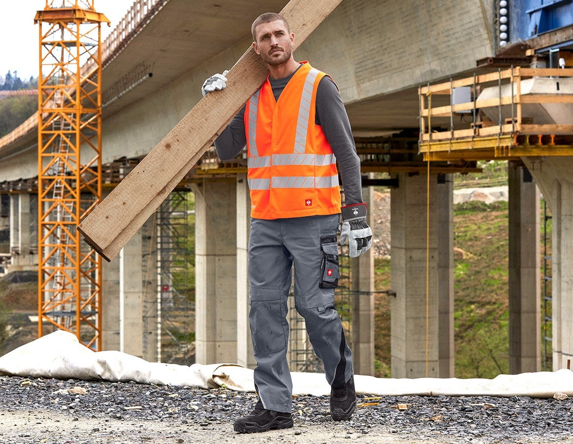 Additional image 3 High-vis bodywarmer e.s.motion 24/7 uni high-vis orange