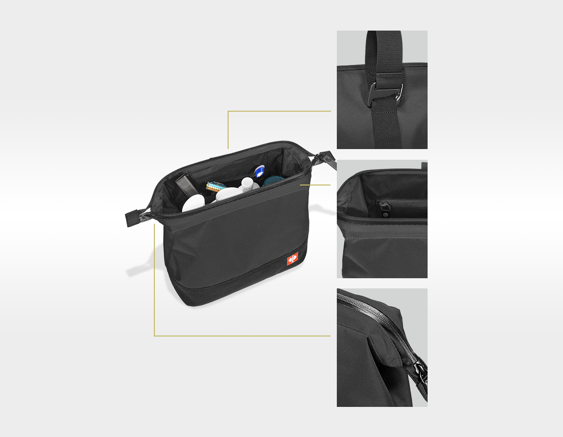 Additional image 2 Washbag e.s.work&travel black