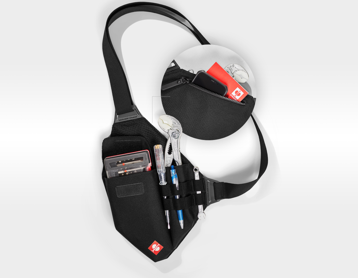 Additional image 6 Tool shoulder bag e.s.ambition black