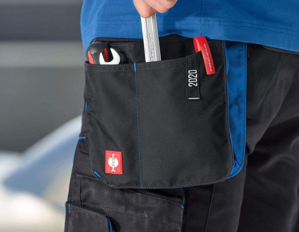 Main action image Tool bag e.s.motion 2020, large graphite/gentianblue