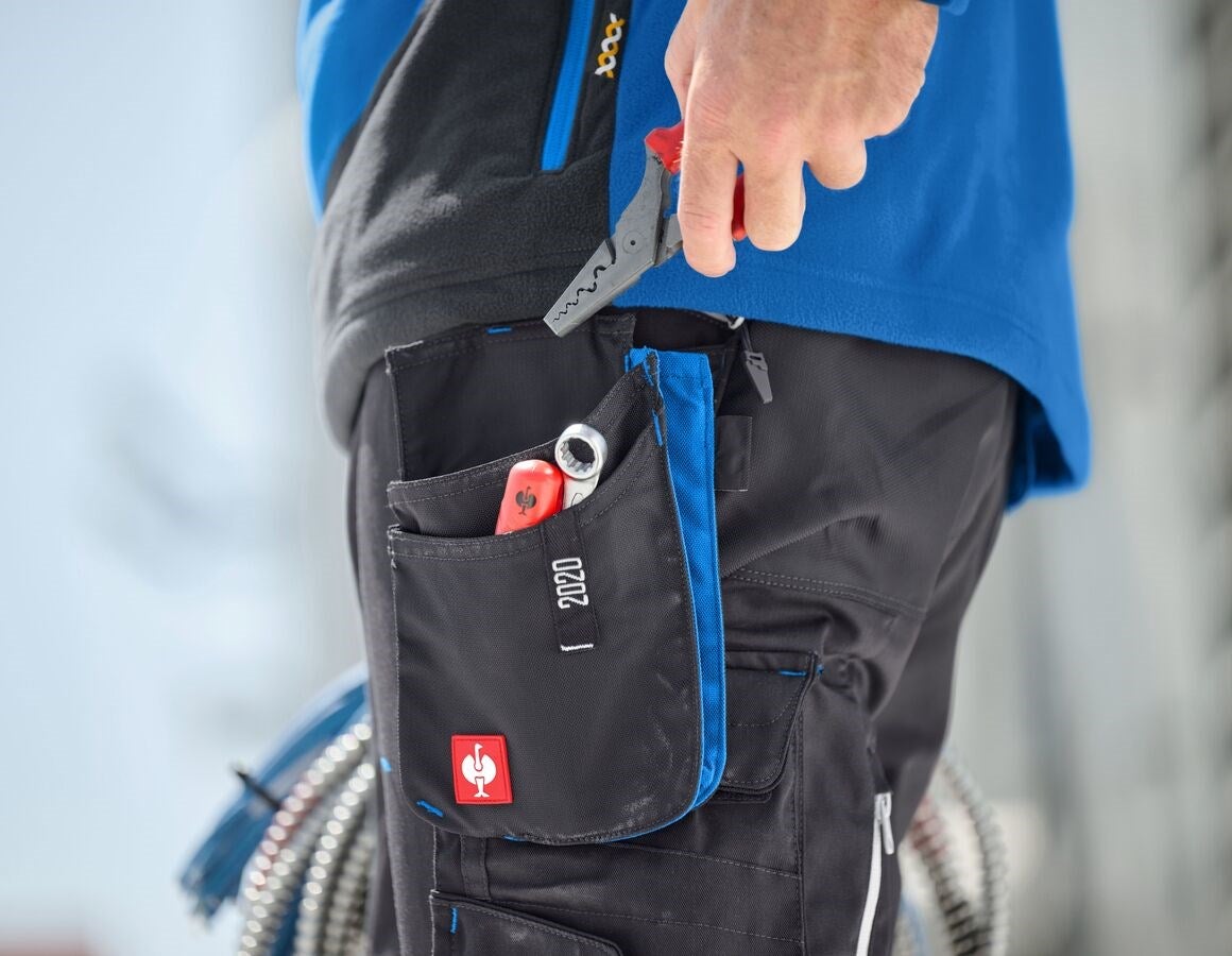 Main action image Tool bag e.s.motion 2020, small graphite/gentianblue